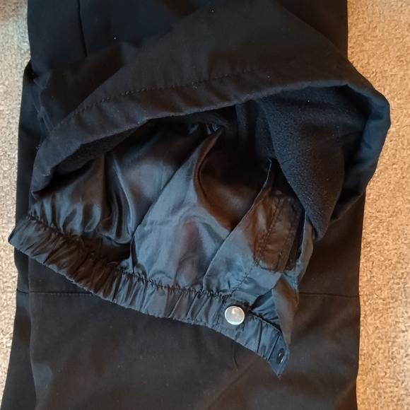 Gerry Women's Fleece-lined Black Snow Pants Size Large Ski Winter - Picture 6 of 7